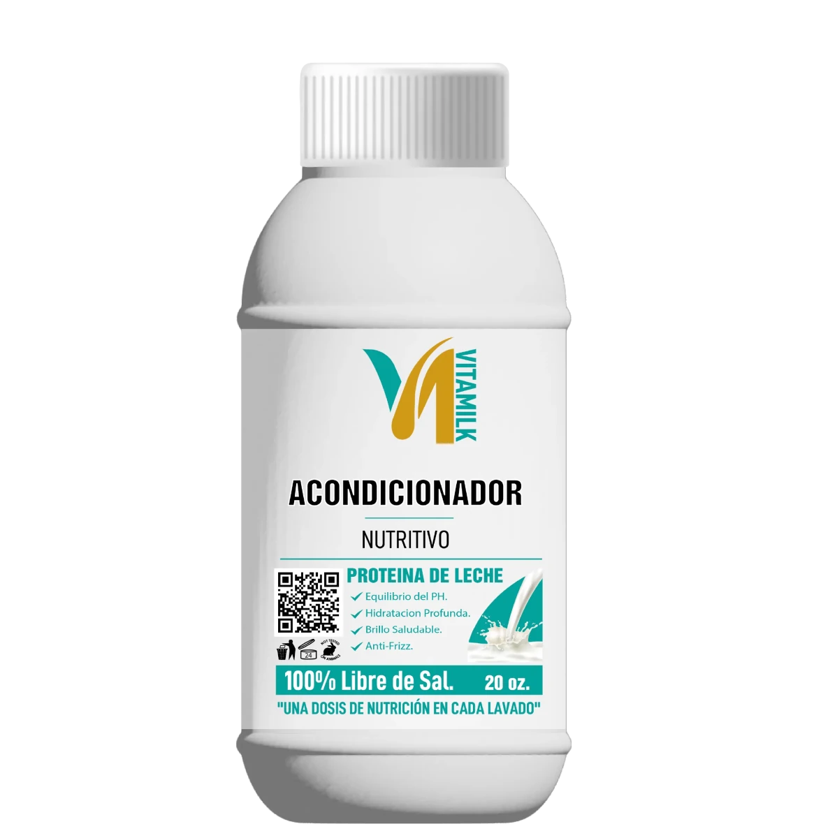 Acondicionador de Proteína de Leche VitaMilk (20 oz) - Natmirelys