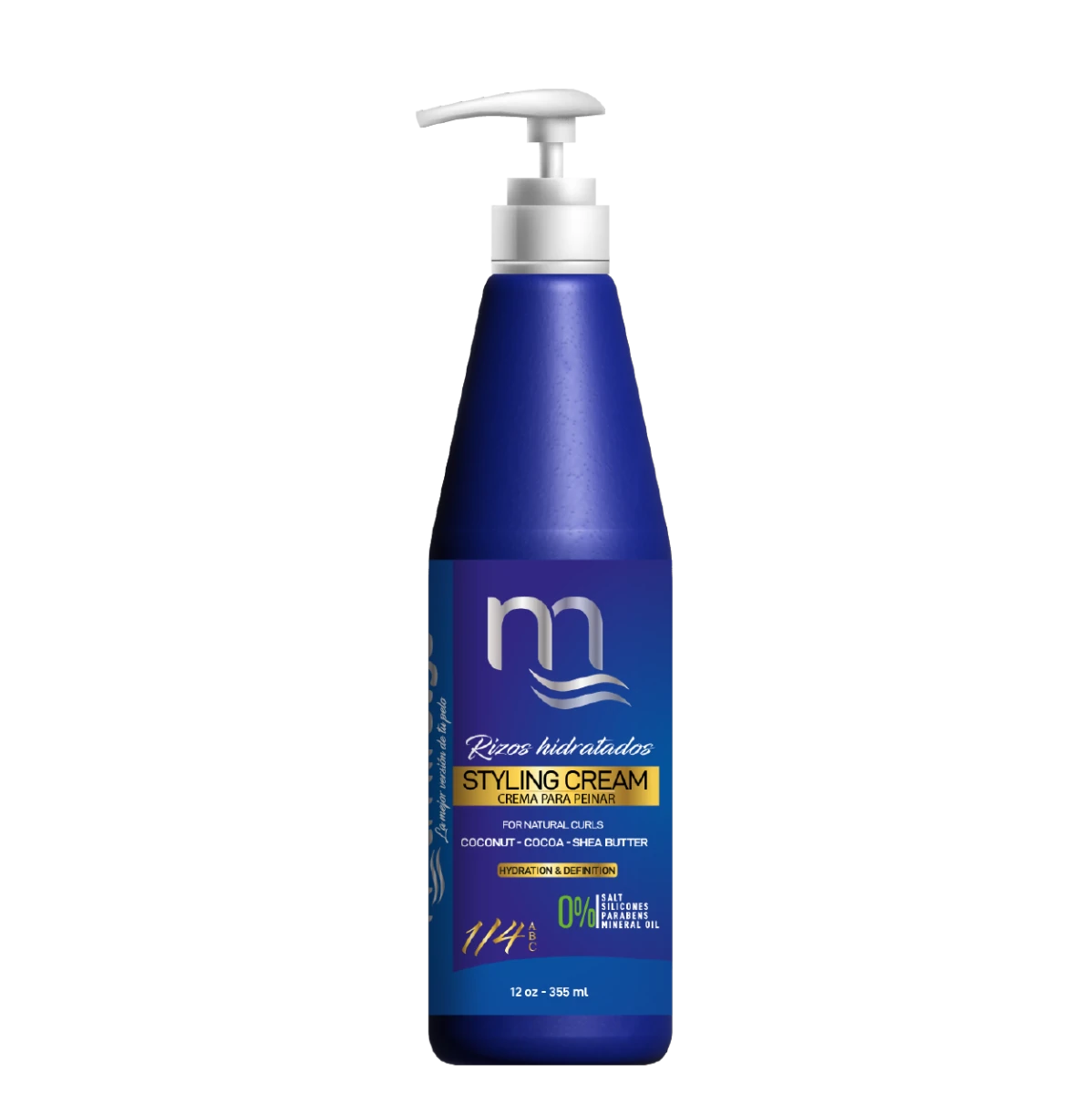Crema para Peinar - Hidratación (12 oz) - Natmirelys