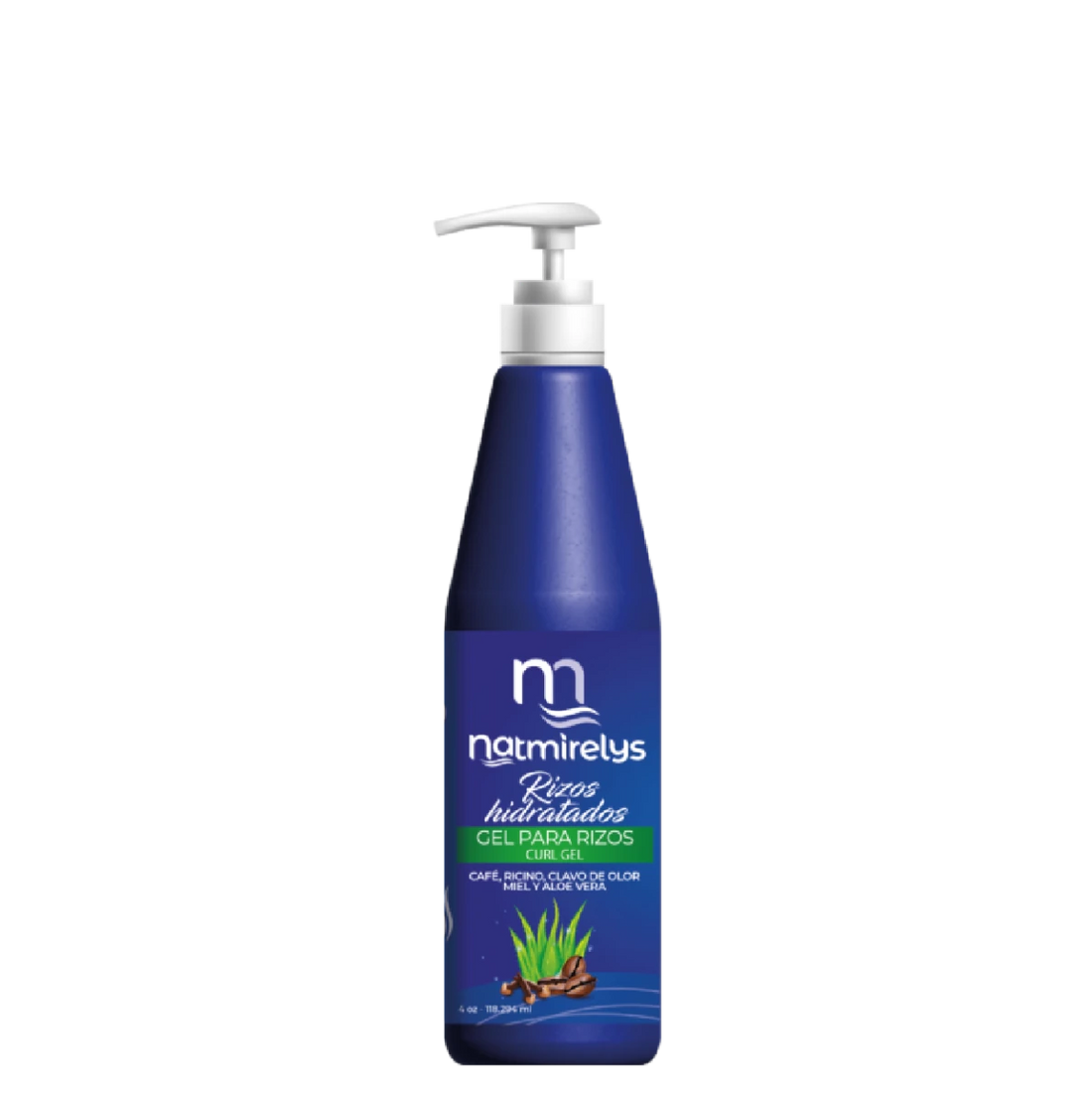 Gel para Rizos Hidratación (118 ml) - Natmirelys
