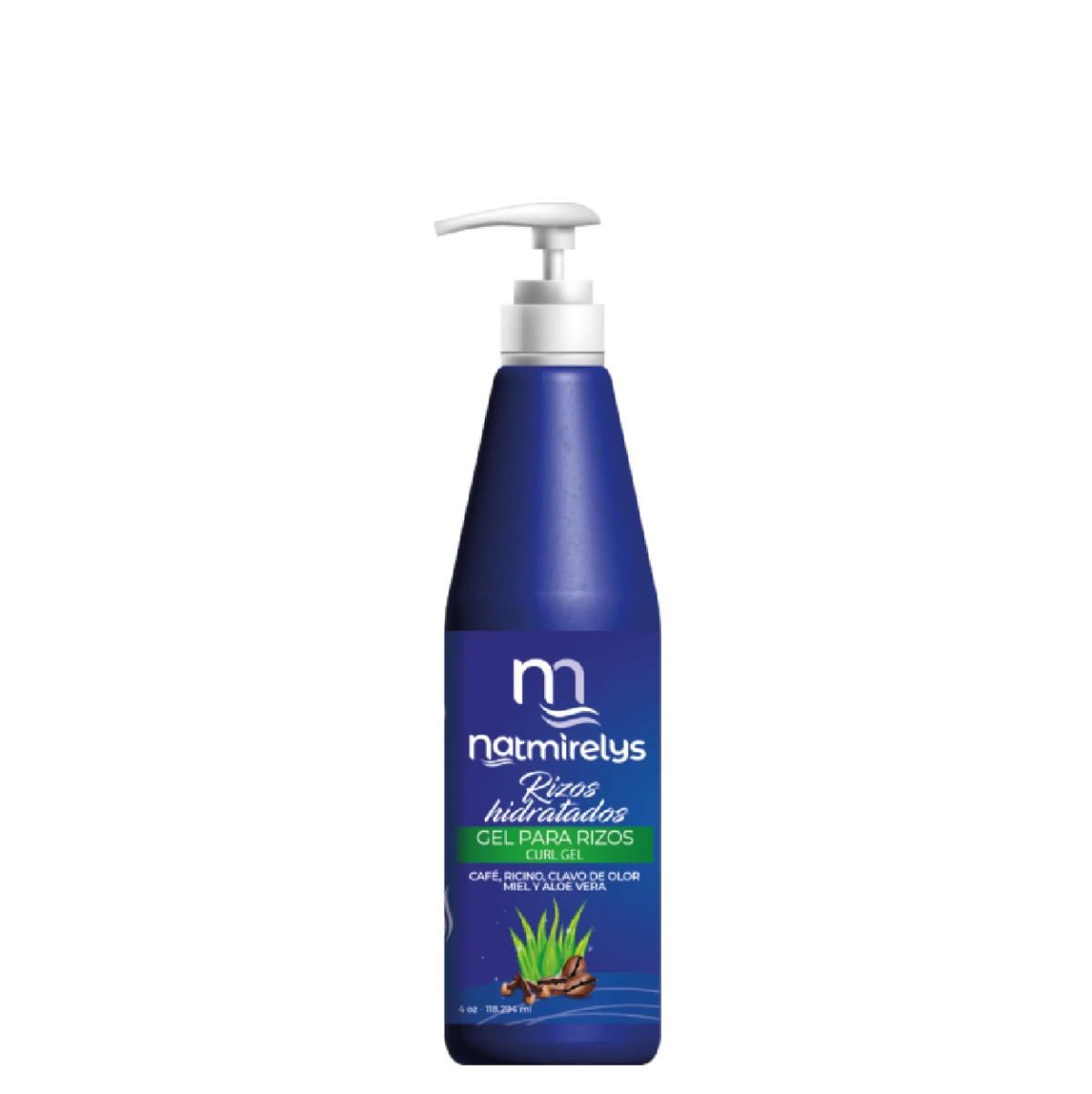 Gel para Rizos Hidratación (118 ml) - Natmirelys