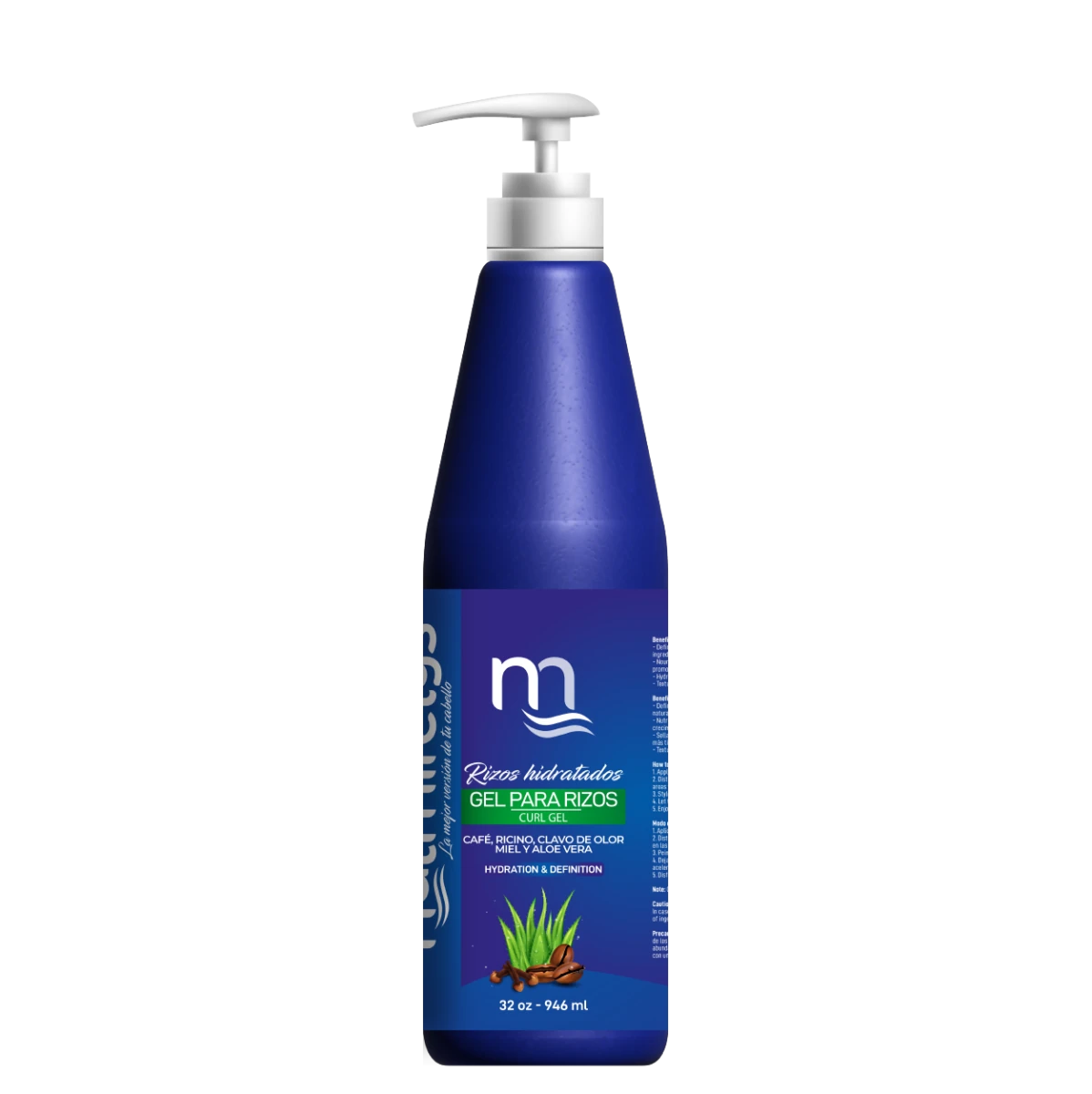 Gel para Rizos Hidratación (943 ml) - Natmirelys