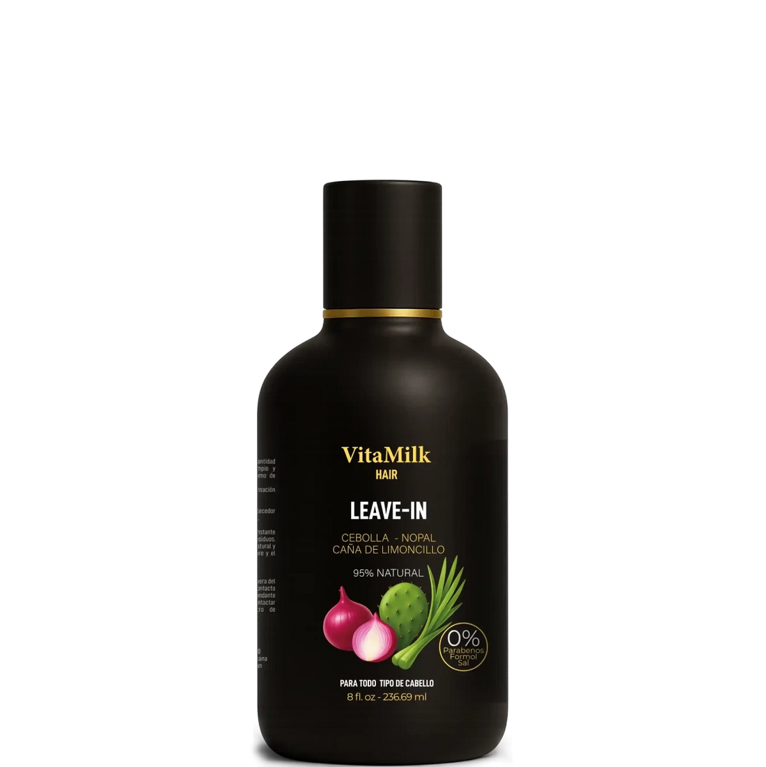 Leave - In Cebolla &amp; Nopal – Hidratación y Crecimiento Natural | VitaMilk Hair - Natmirelys