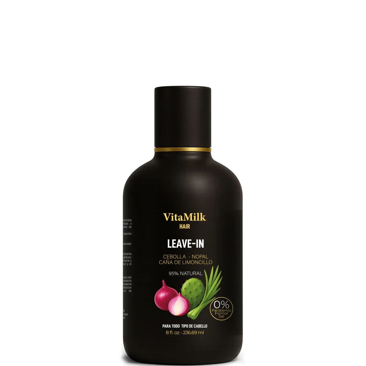 Leave - In Cebolla & Nopal – Hidratación y Crecimiento Natural | VitaMilk Hair - Natmirelys