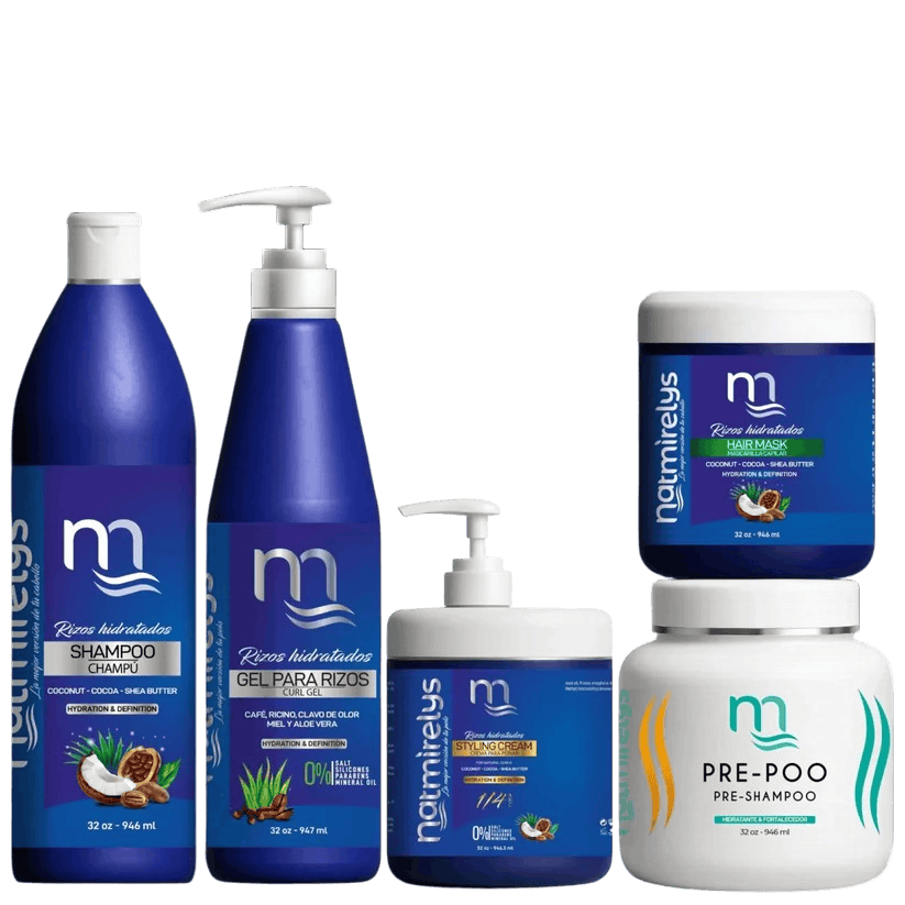 Línea Rizos Hidratados Natmirelys (32 oz) Natmirelys S.R.L