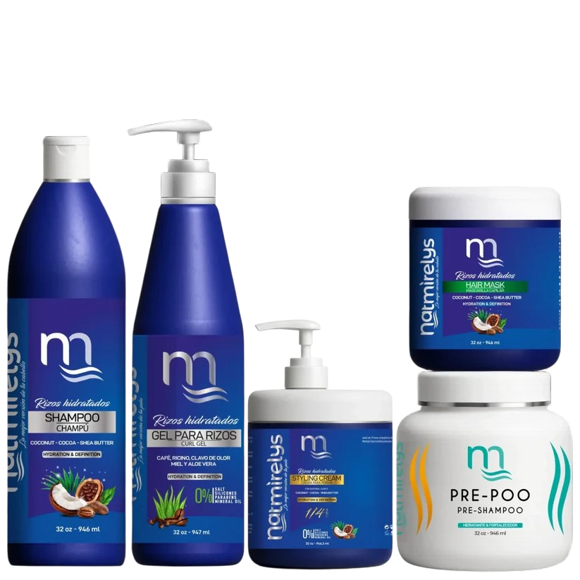 Línea Rizos Hidratados Natmirelys (32 oz)