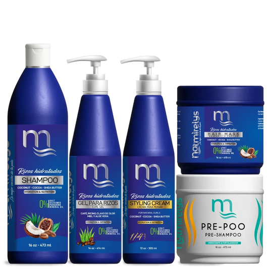 Línea Rizos Hidratados Natmirelys (16 oz) - Natmirelys