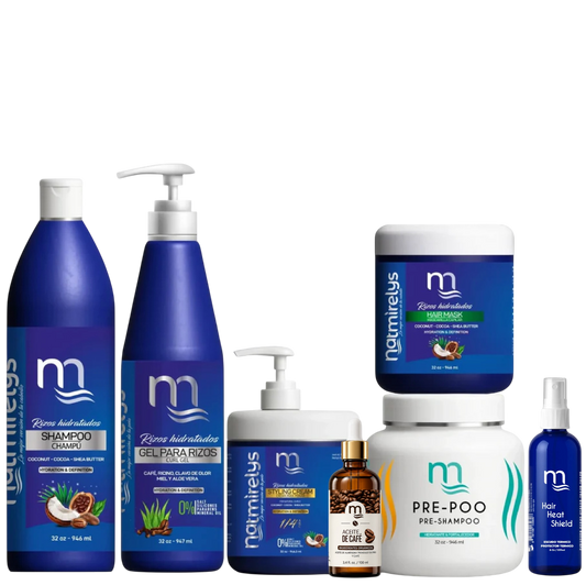 Línea Rizos Hidratados Completa (32 oz)