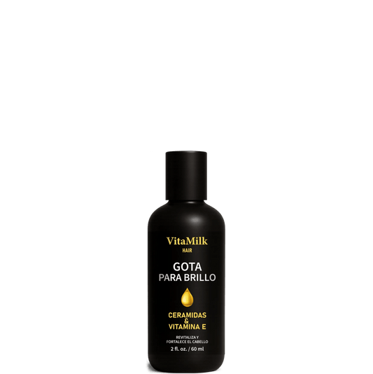 Gotitas de Brillo – Cabello Radiante, Suave y sin Frizz | Vitamilk - Natmirelys