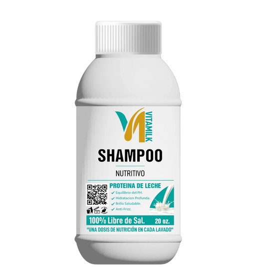 Shampoo de Proteína de Leche VitaMilk (20 oz) - Natmirelys