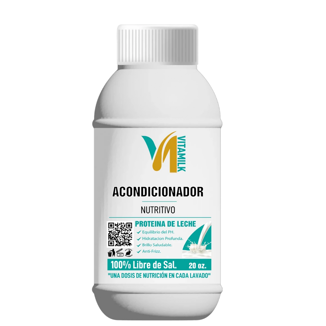 Acondicionador de Proteína de Leche VitaMilk (20 oz) - Natmirelys
