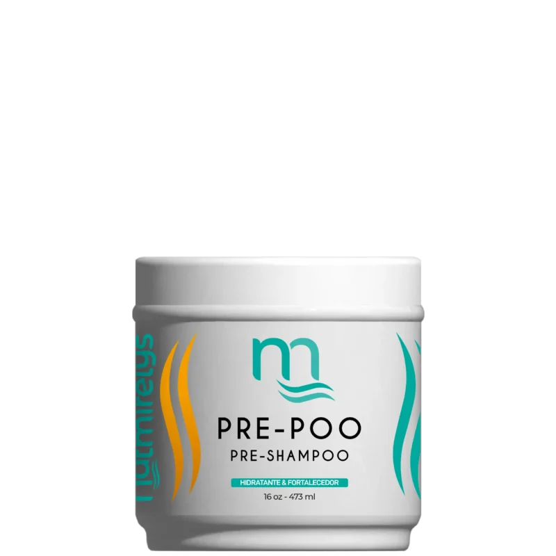 Pre-Shampoo Hidratante de Natmirelys, tratamiento intensivo para nutrir y fortalecer el cabello antes del lavado.