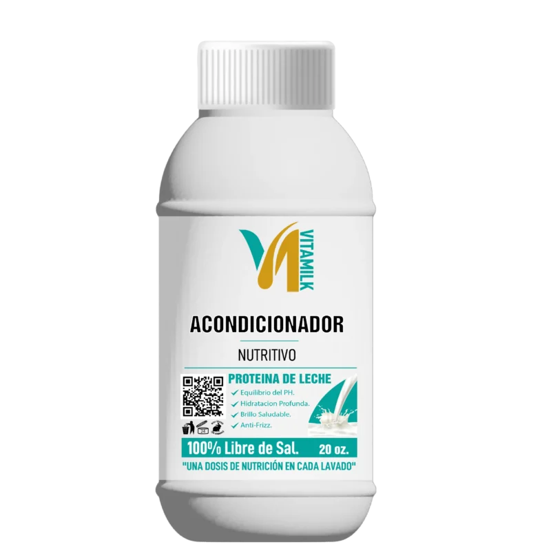 Acondicionador VitaMilk de proteína de leche 20 oz para hidratación, suavidad y fortalecimiento del cabello